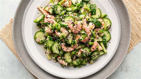 Serve with toast and in the shrimp version, the shrimp are often cooked, mixed with seasonings and left to marinate before serving cold. Shrimp Salad Recipe | easy cold salad | Kevin is Cooking