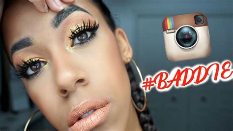 Instagram Baddie Makeup Tutorial Amiyra Paquette Youtube