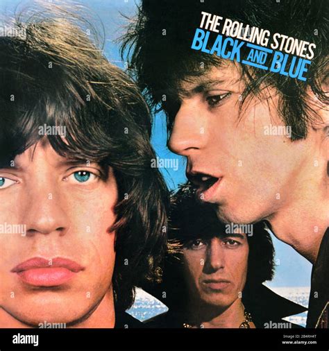 The Rolling Stones Original Vinyl Album Cover Black And Blue 1976