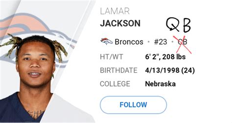 Breaking Broncos Sign Lamar Jackson Rkansascitychiefs