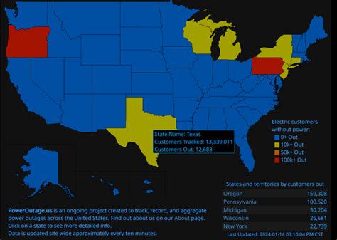 Power Outage Map And Texas Power Grid Rcajunnavyrelief