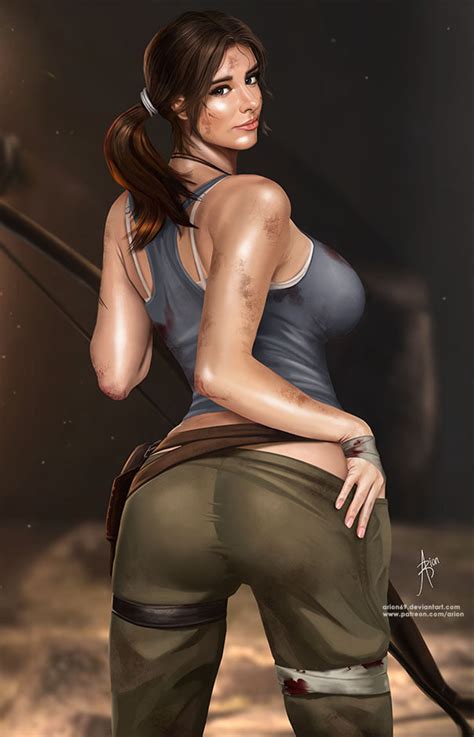 Arionart Lara Croft Reboot Arion Facebook