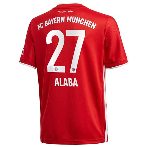 We hebben een breed assortiment van voetbalshirt david alaba tegen lage prijzen. Kinder Fußball David Alaba #27 Heimtrikot Rot Trikot 2020 ...
