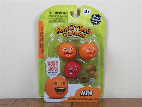 Annoying Orange 125 3 Pack Mini Kitchen Crew Figures Dolls Apple Toy