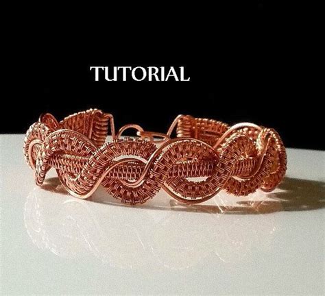 Tutorial Twisted Braid Copper Bracelet от Maxxbellecreations Copper