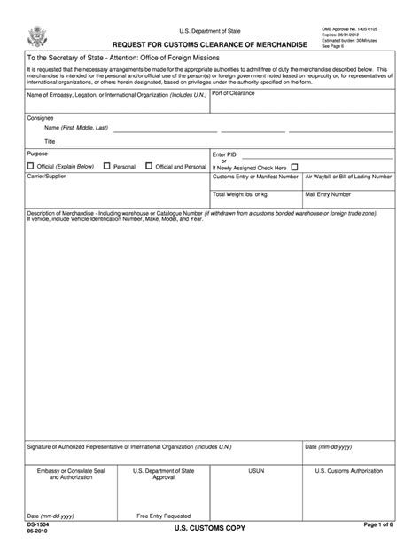 2010 Form Ds 1504 Fill Online Printable Fillable Blank Pdffiller