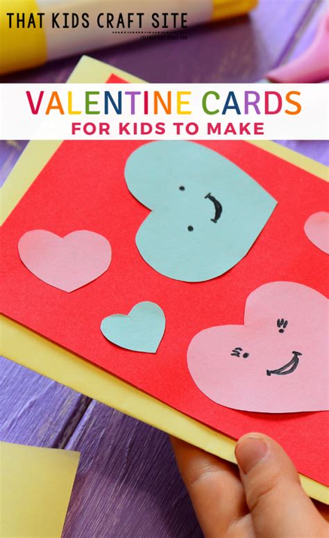 Valentine's day activities for kids • february • handmade • valentine cards. Valentines Cards for Kids {Preschool to Tween} - That Kids' Craft Site