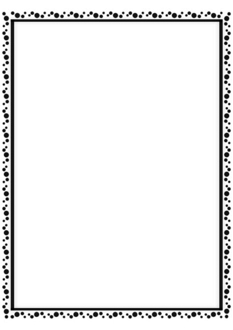 Free Page Border Designs - Made By Teachers