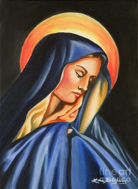 Our Lady Of Sorrows Fine Art Print
