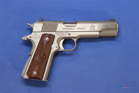 Springfield Armory 1911 Mil Spec Stainless 45 For Sale