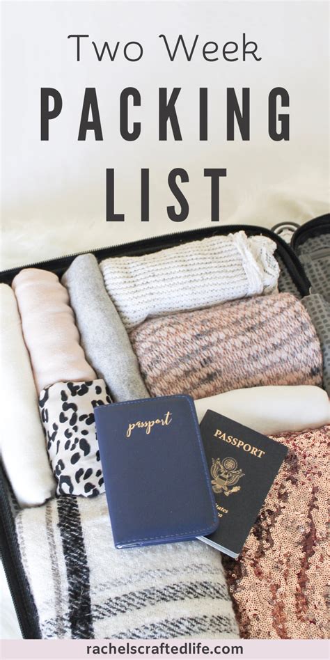 This Is The Perfect 2 Week Packing List For All My Travelers Out There