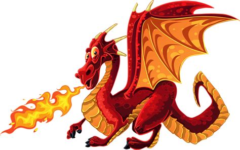 Dragon Clip Art Fire Breathing Dragon Png Download 800500 Free
