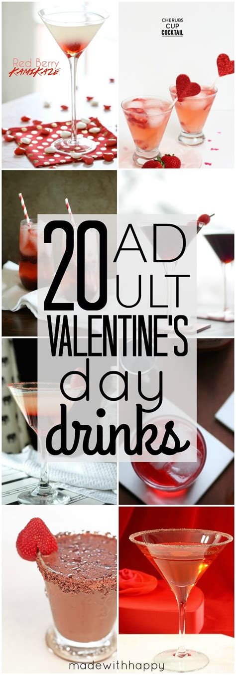 20 Valentines Day Drinks With Images Valentine Drinks Valentines