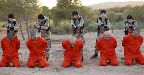 Isis Foreign Child Soldiers Execute Prisoners In Gruesome New Video