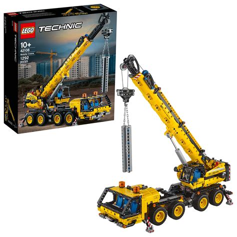 Lego Technic Mobile Crane 42108 Construction Toy Building Kit 1292