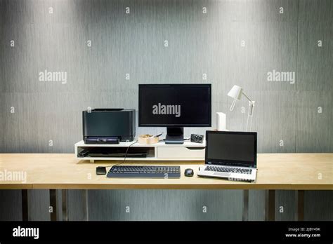 Home Pc Setup Hi Res Stock Photography And Images Alamy