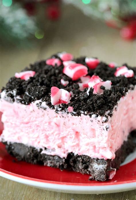 Easy Frozen Peppermint Dessert Quick And Easy Holiday Treat