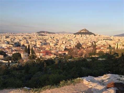 Areopagus Hill With View Of The Acropolis This Photo Links Flickr