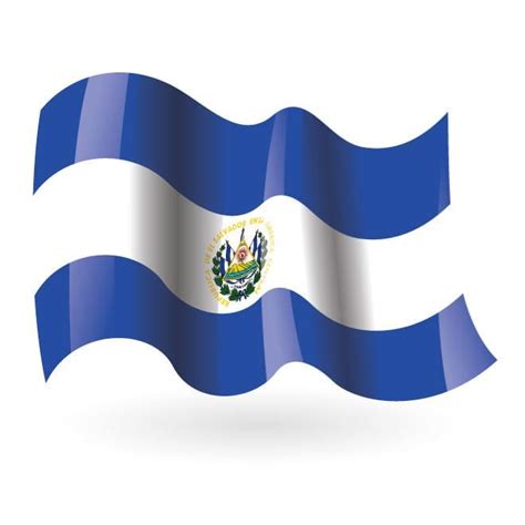 Bandera Del Salvador Royalty Free Stock Svg Vector And Clip Art