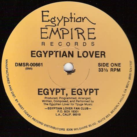 Egyptian Lover Egypt Egypt Vinyl Discogs
