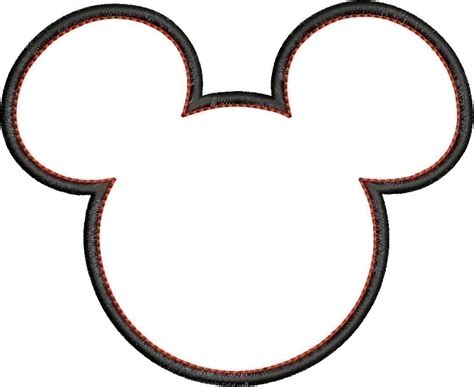 Mickey Ears Silhouette