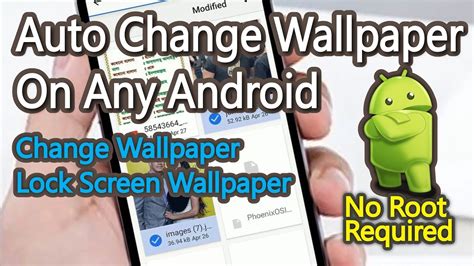 How To Auto Change Wallpaper Android Lock Screen Wallpaper Change