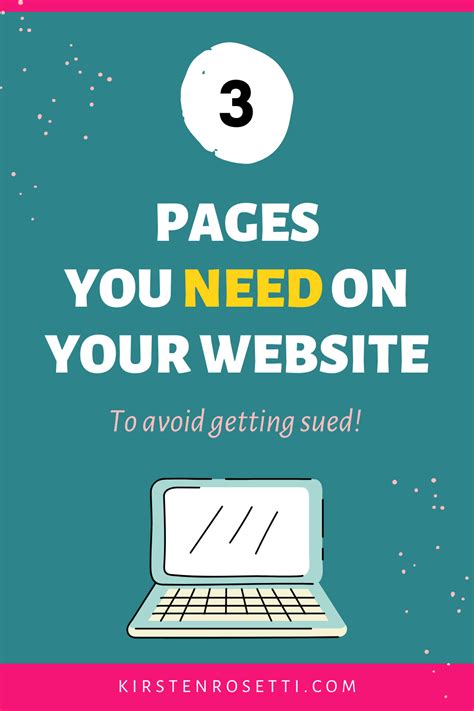 How To Legally Protect Your Website Or Blog Kirsten Rosetti