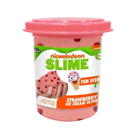 Nickelodeon Ice Cream Slime Jar 4 Oz Party City