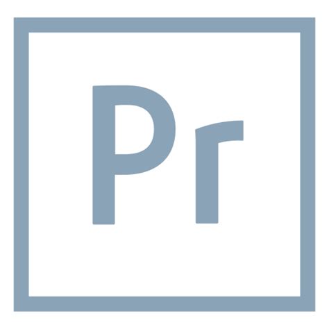 Premiere Pro Pr Icon Transparent Png And Svg Vector File