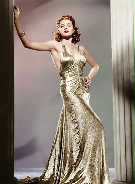 Rita Hayworth Vintage Hollywood Glamour Hollywood Glamour Old