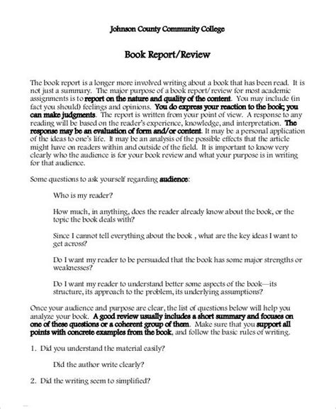 Book Report Template - 10+ Free Word, PDF Documents ...
