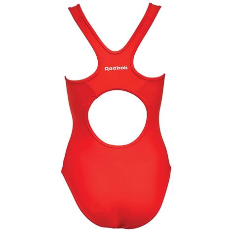 Buy Reebok Womens Rose One Piece Swimsuit Radiant Red