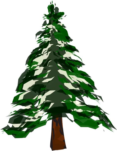 Winter Pine Trees Clipart Winter Trees Tree Clipart Tree