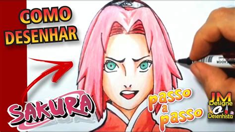 Como Desenhar Sakura Haruno Naruto Passo A Passo Youtube