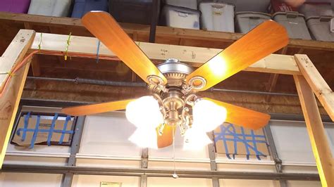 52 Harbor Breeze Edenton Ceiling Fan Now In My Collection Youtube