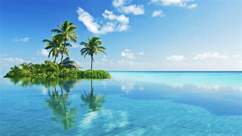 Download Tropical Island Background HD Cool Picture By Michaeld84