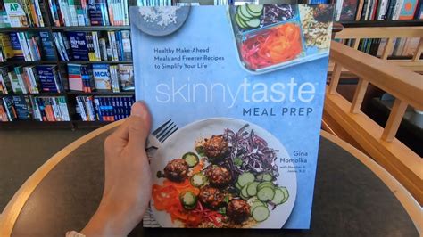 Skinnytaste Meal Prep A Cookbook Gina Homolka Book Books Close Up And
