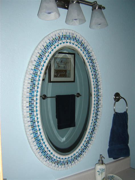 Bathroom vanity mirrors come in an incredible array of shapes and styles such as oval, circular, square, and rectangular. Small Oval Mirrors Bathroom | Oval mirror bathroom, Oval ...