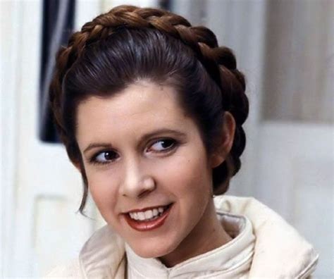 Cute Smile Of Carrie Fisher Nude Celebritynakeds