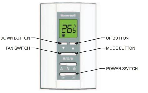 Honeywell T6811dp08 Digitaler Thermostat Bedienungsanleitung