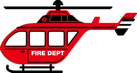 Helicopter Clipart Fire Helicopter Fire Transparent Free For Download