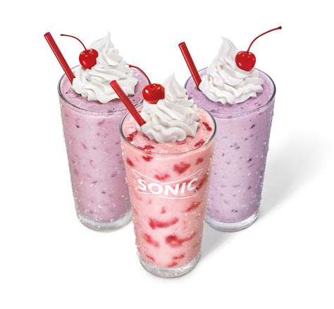 Sonics New Real Fruit Berry Shakes Are The Real Deal Business Wire