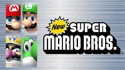 Mini Game Menu New Super Mario Bros Ds Youtube