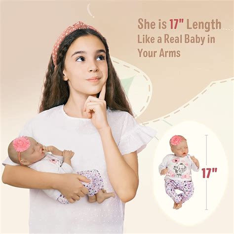 Buy Jizhi Lifelike Reborn Baby Dolls 0 3 Months Baby Soft Body