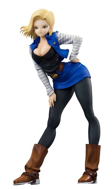 Androide 18 Ganha Upgrade Na Figure Dragon Ball Gals Japan Zone Androide Número 18 Androide
