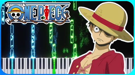 Overtaken One Piece Ost Piano Tutorial With Sheet Music Youtube