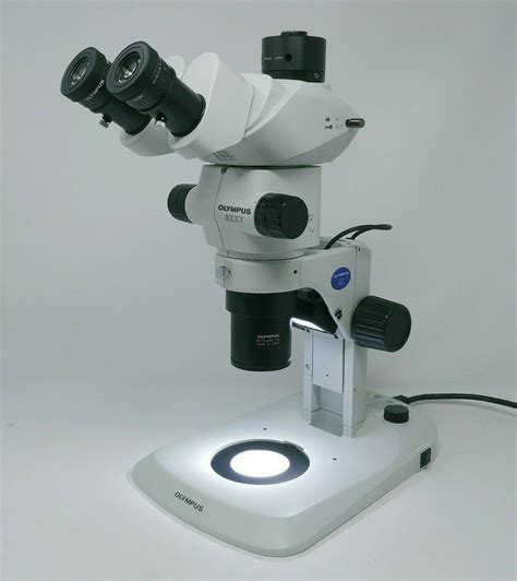 Olympus Microscope Szx7 Stereozoom With Transmitted And Reflected Led