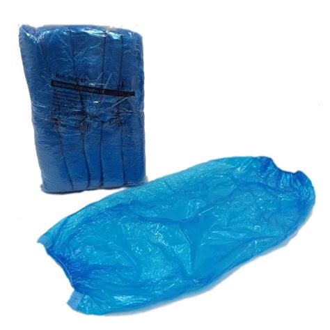 Manguito Desechable De Polietileno Azul Unid Ortoweb