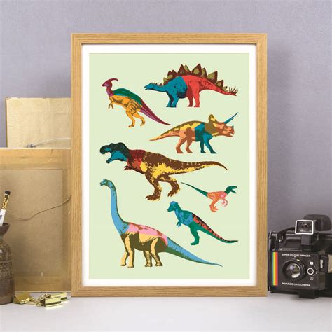 Dinosaur Print By Keeler And Sidaway