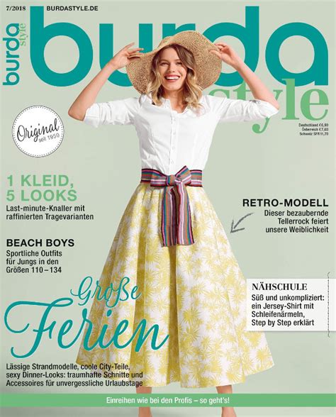 Revista Burda Style Germania Iulie Blogul Cu Reviste Living In RO Colors